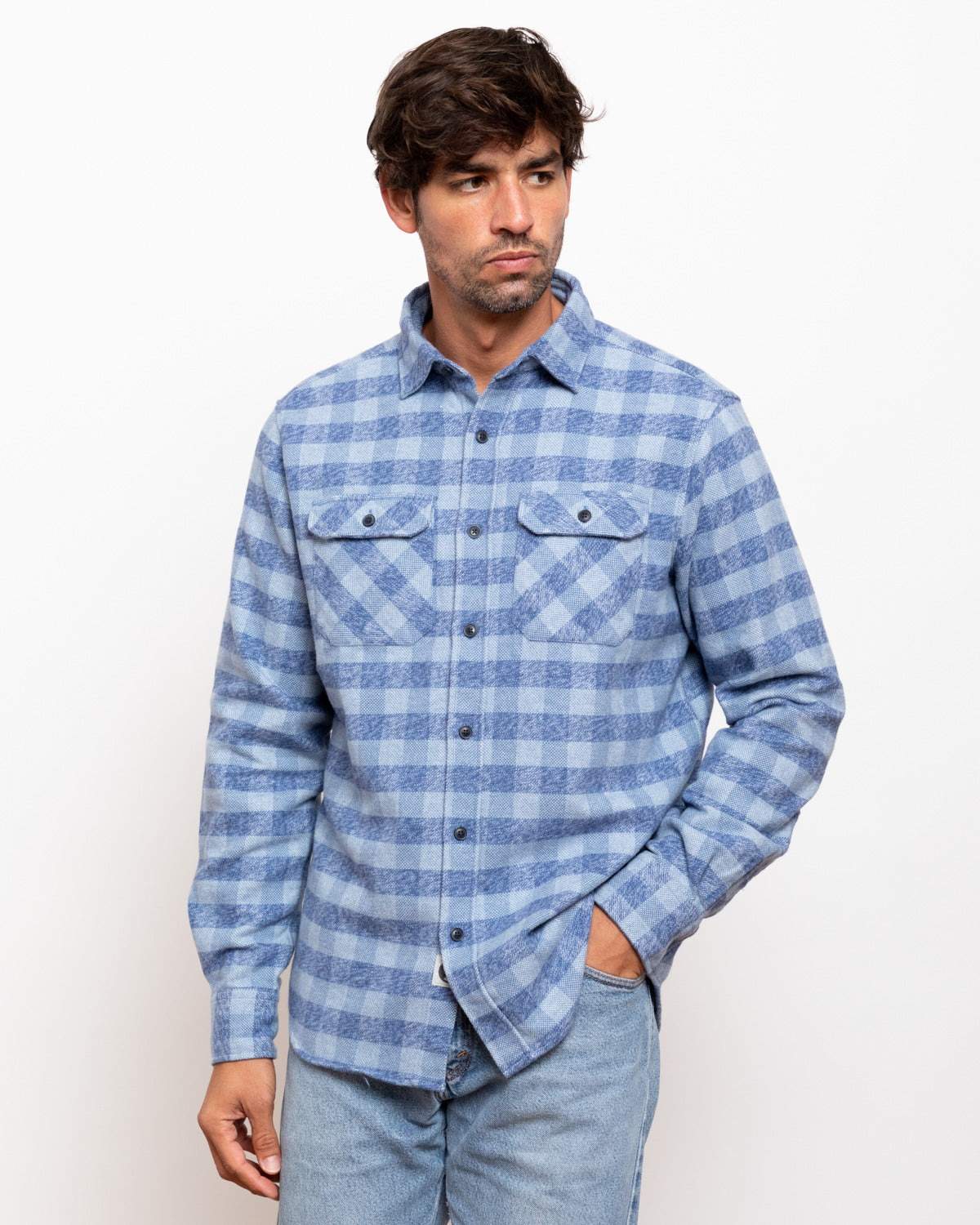 Grand Flannel, Checkered Blue