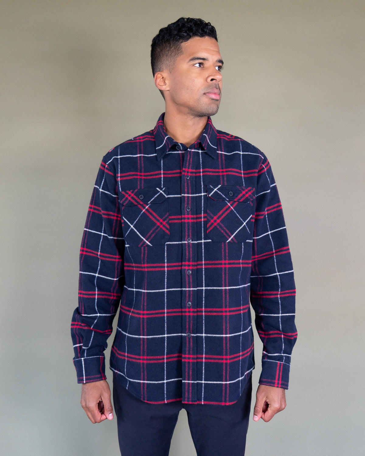 Grand Flannel, Marine Plaid