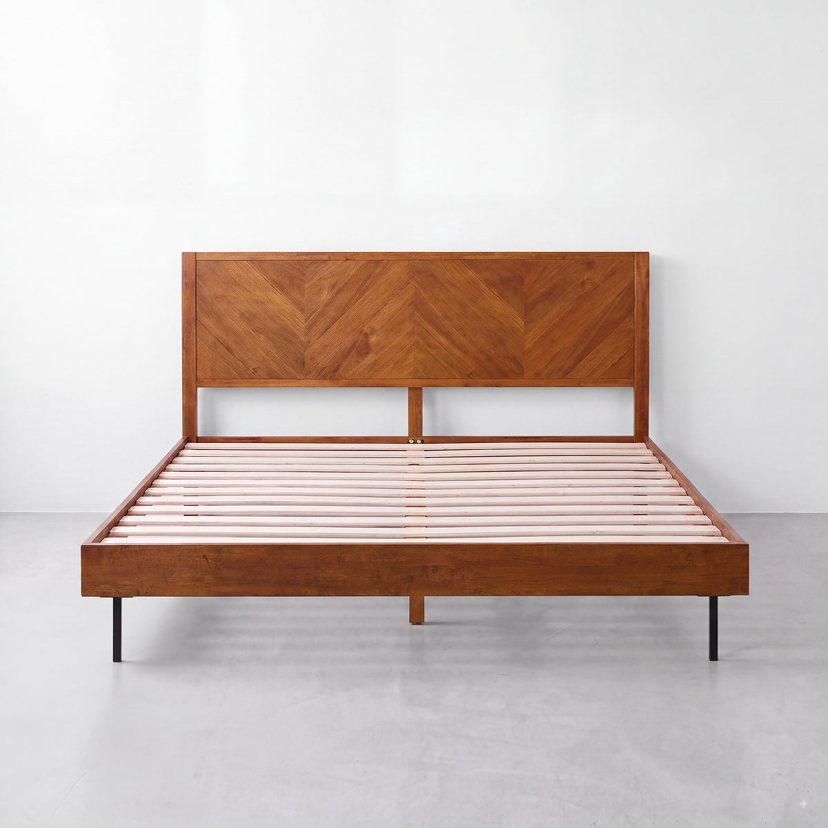 Alander Solid Wood Bed Frame