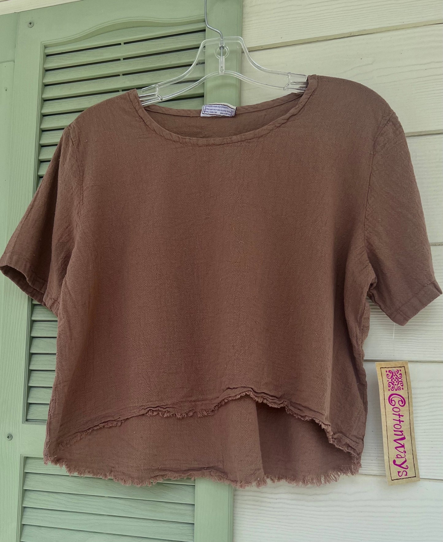 Women's 100% Cotton Gauze Heidi Top