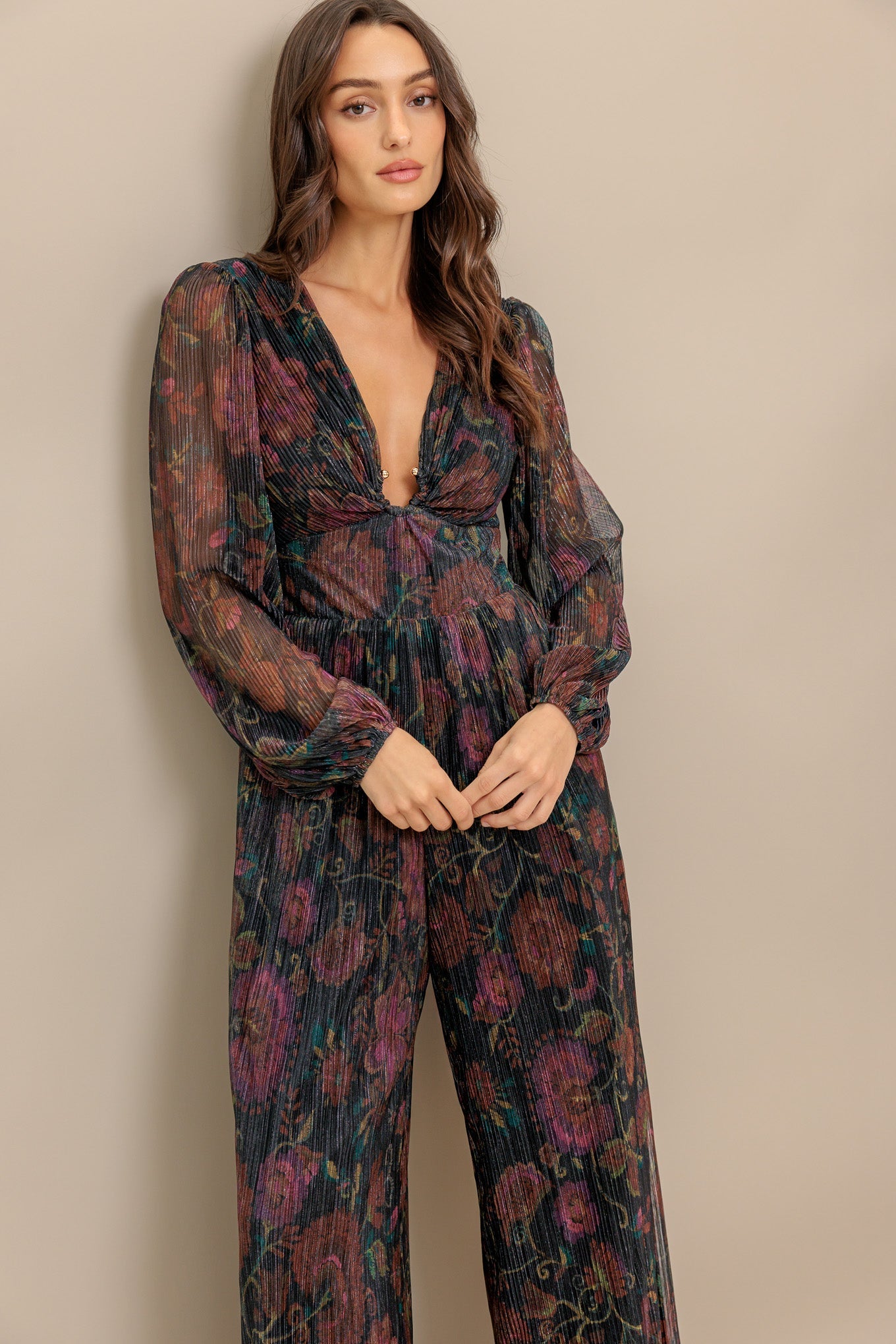 ALABASTER DREAMS WOVEN JUMPSUIT