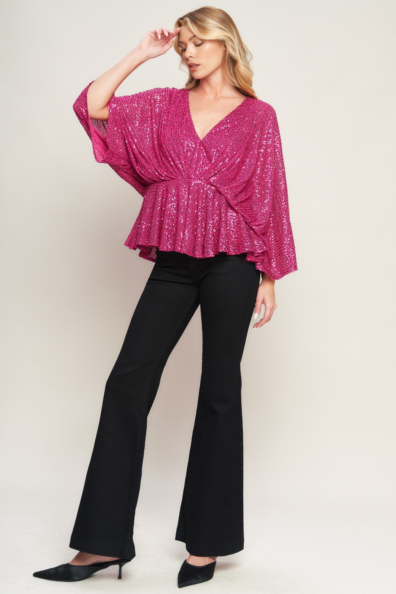 START OF FOREVER SEQUIN TOP