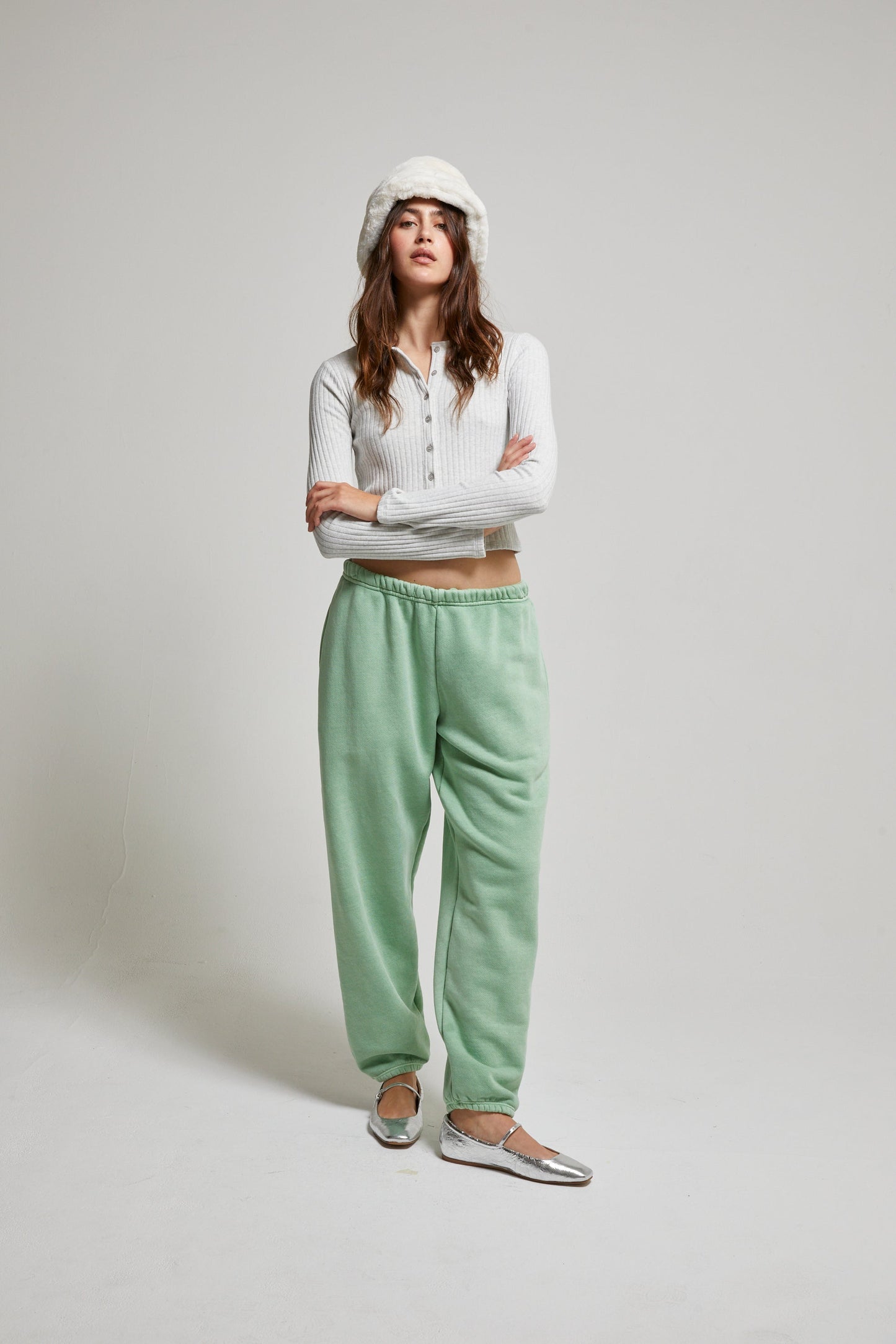 Kennedy Brushed Sweater Rib Cardigan