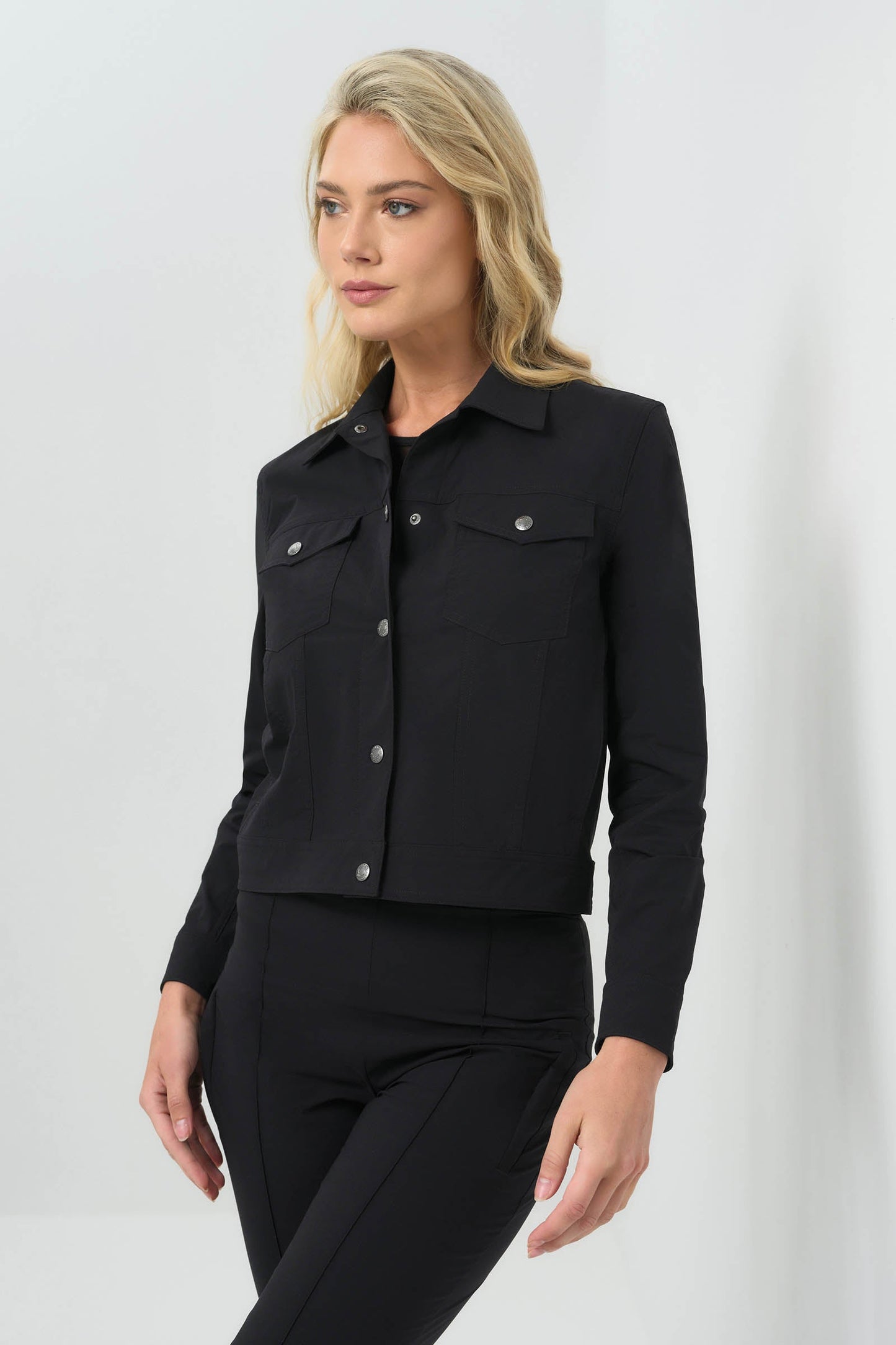 Delilah Ultra Light Weight Denim Style Jacket