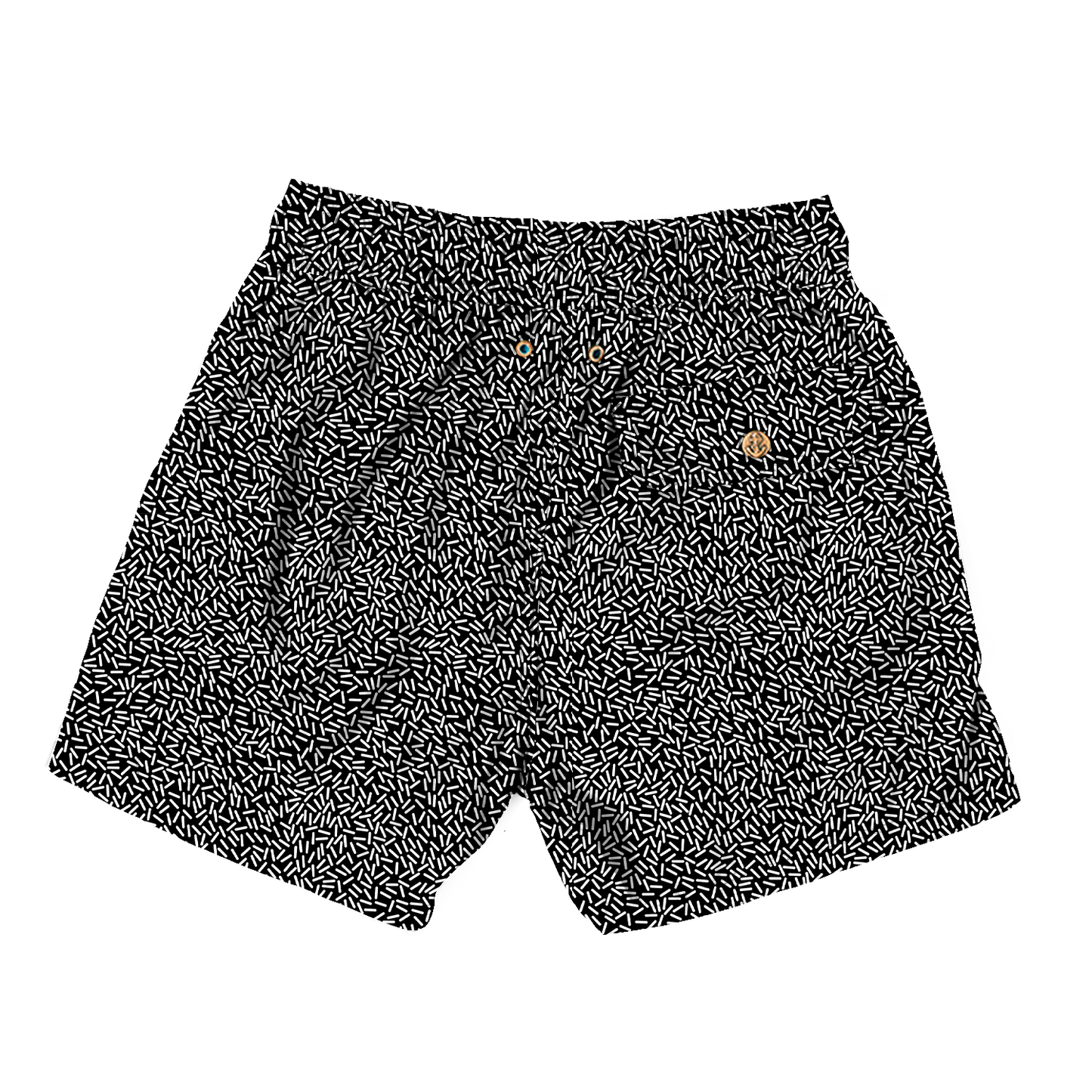 Japanese Rice Black Swim Short