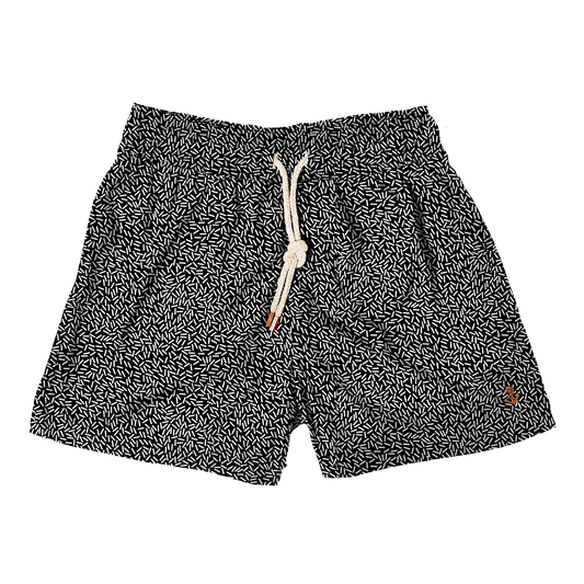 Japanese Rice Black Swim Short