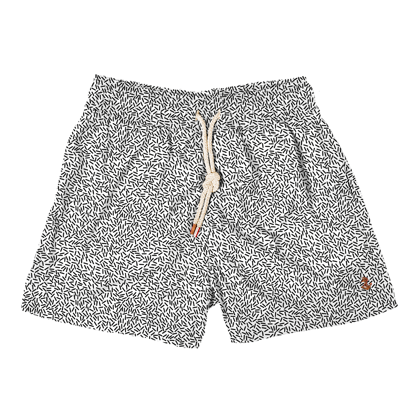 Japanese Rice White Swim Short