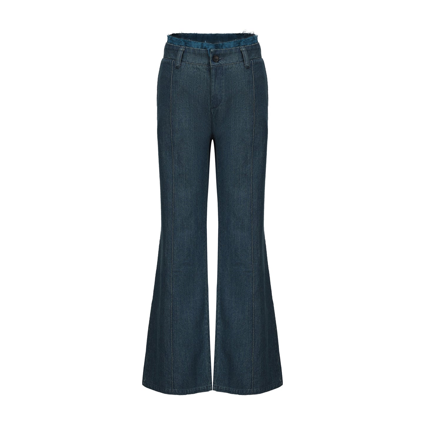 Laba Patch Denim Flared Jeans