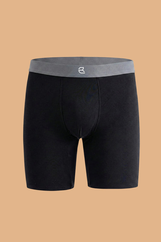 3-Pack Men’s Seamless Anti-Chafe Long Boxer Brief