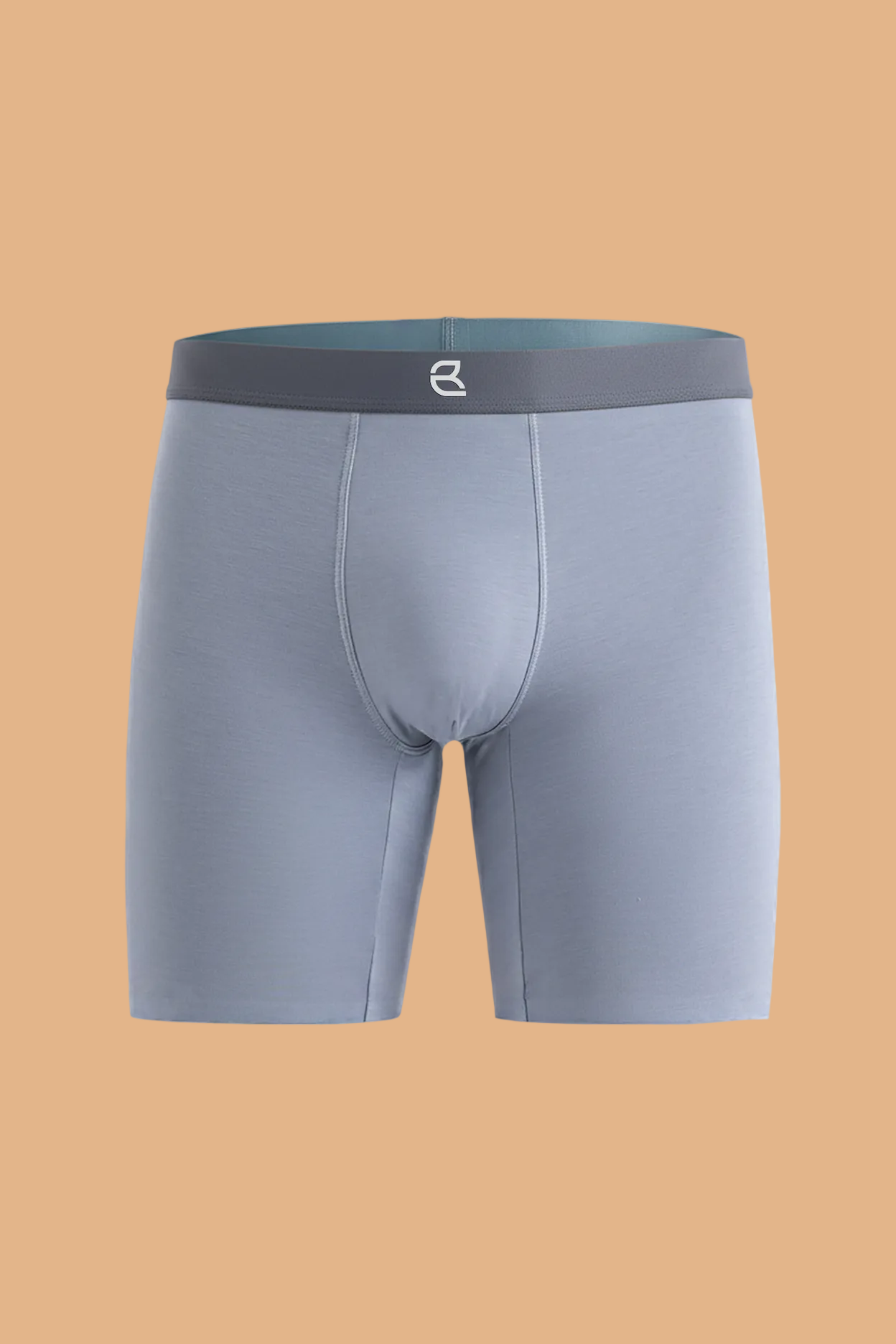 Men’s Seamless Anti-Chafe Long Boxer Brief