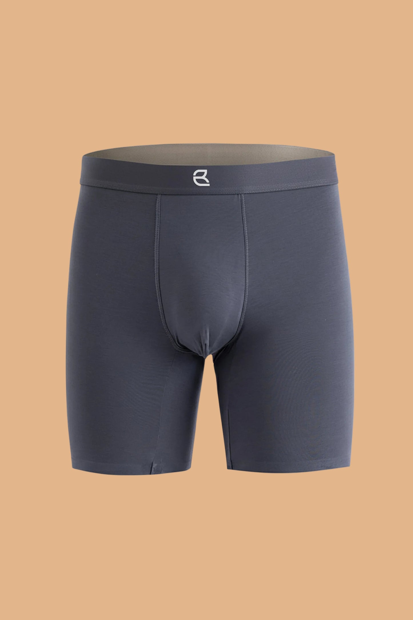 3-Pack Men’s Seamless Anti-Chafe Long Boxer Brief