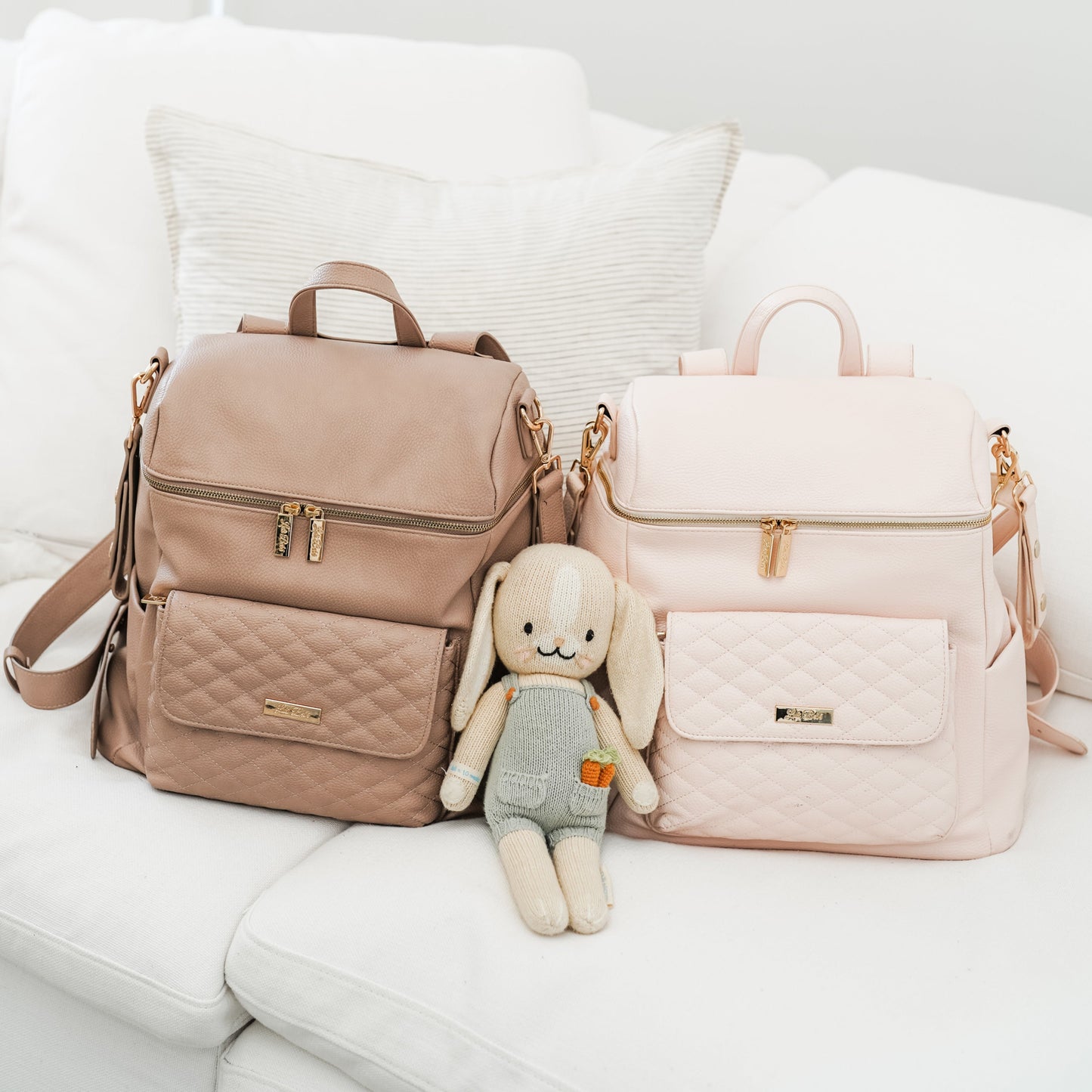 Signature Diaper Bag Nude Rose