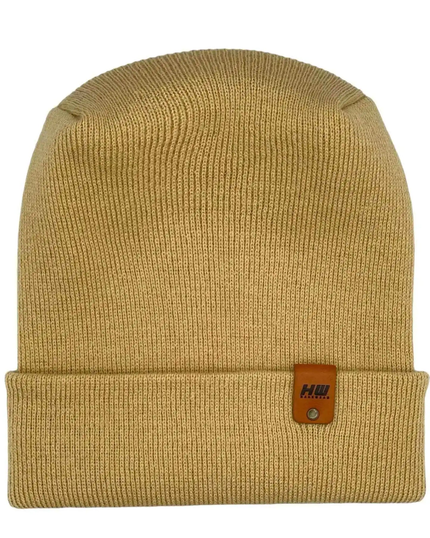 New Patented Design, H Stitch Cuffed Beanie