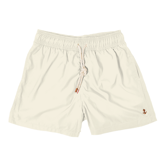 Cream Swim Short