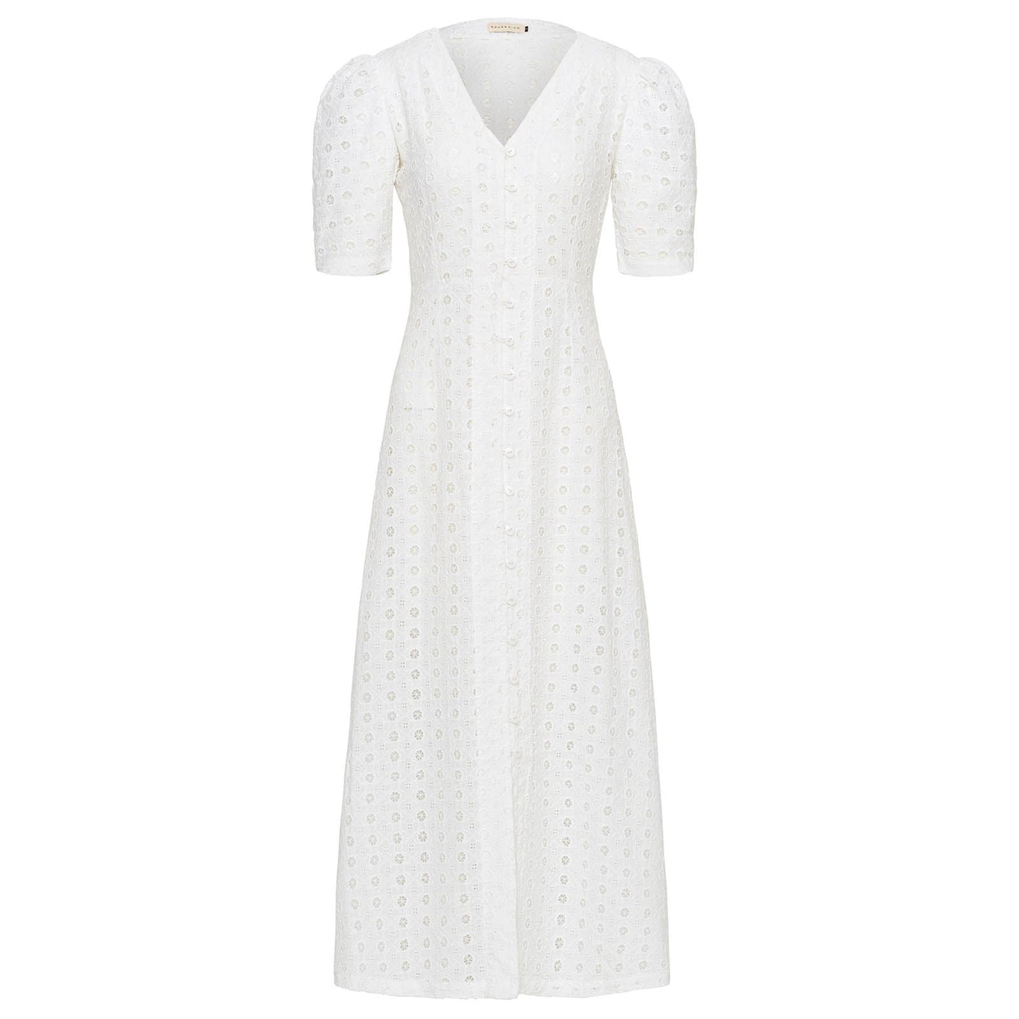 The Olympia Embroidered Cotton Dress