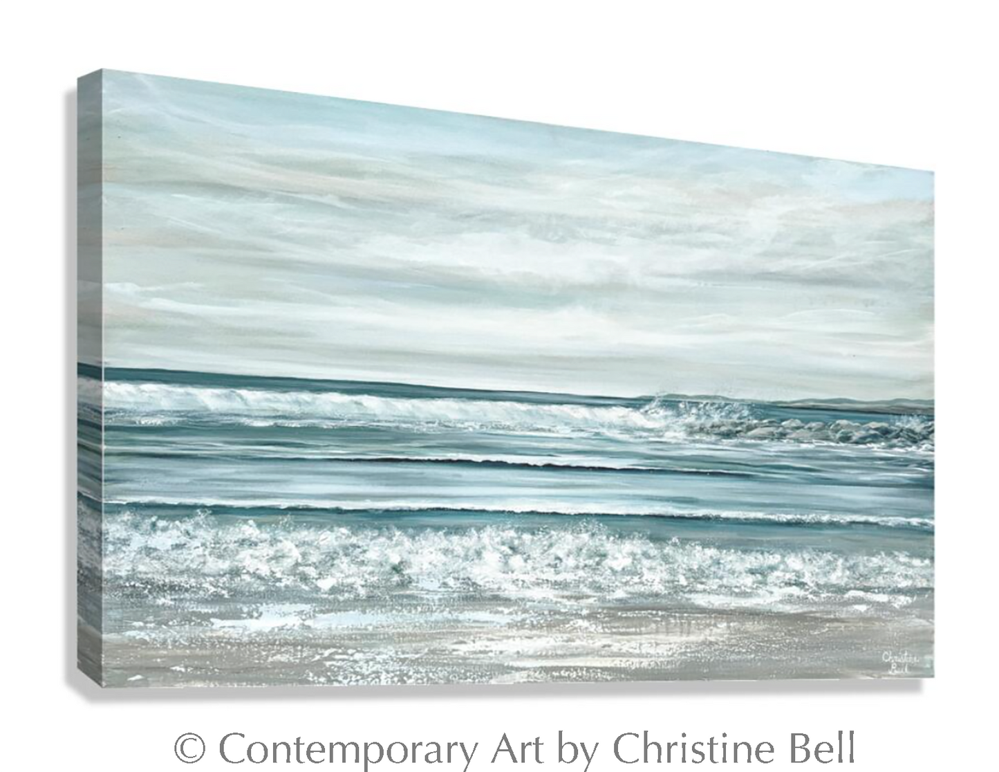 "Seaspray" Giclée Print Coastal Ocean Painting