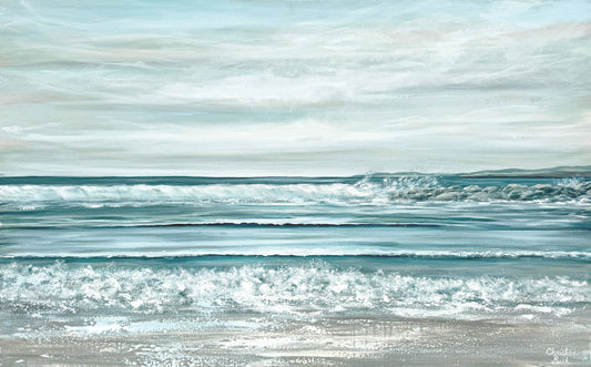"Seaspray" Giclée Print Coastal Ocean Painting