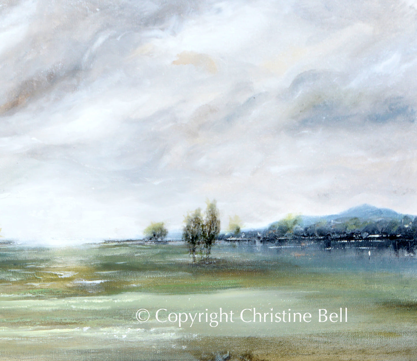 "The Light We Seek" GICLÉE PRINT Landscape, Sunrise, Meadow, Lake