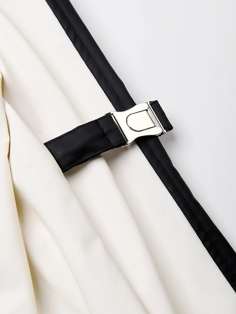 PU Leather Trench, Hudson Yards | Women - BYMANYC ® New York