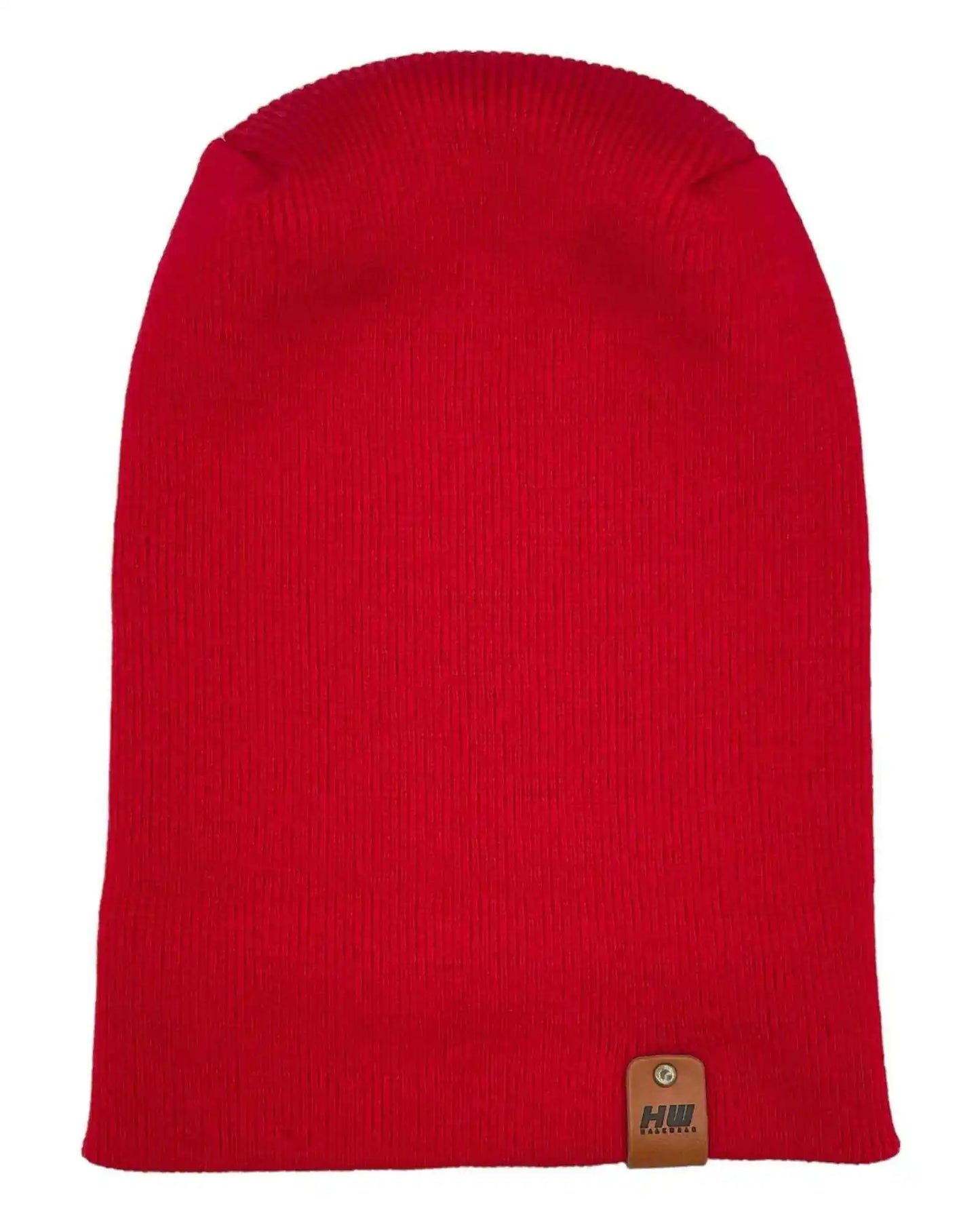 Patented H Stitch Cuffed Beanie, Scarlet Red