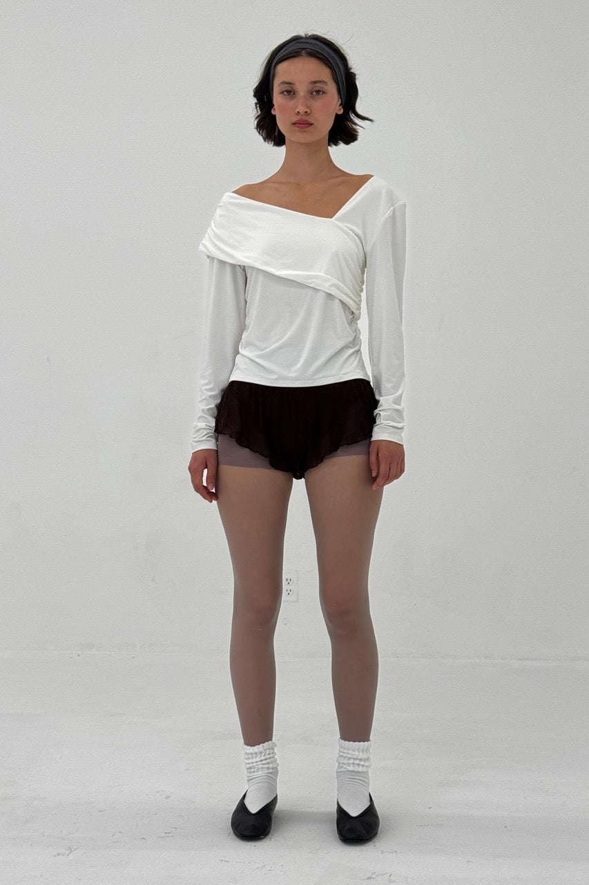 Half Open Shoulder Top