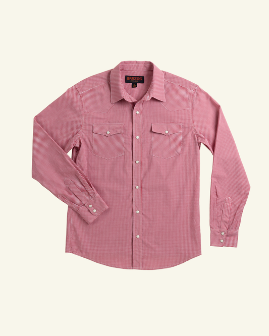 Red Check Pima