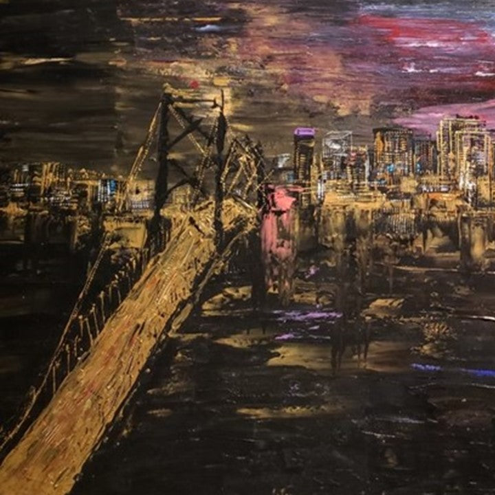 San Francisco|The Bridge Unites Us Forever|Painting