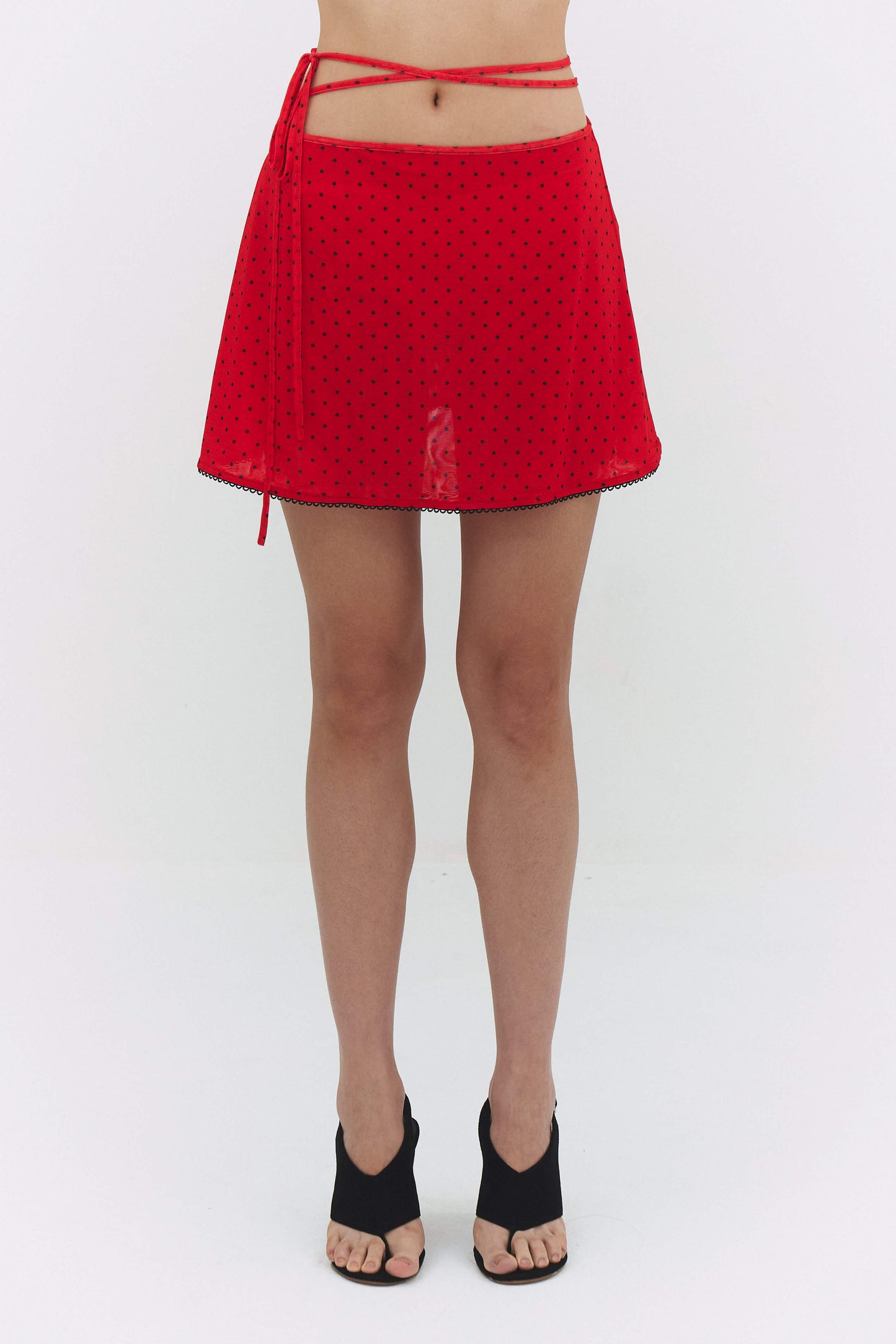 YARA SKIRT IN RED