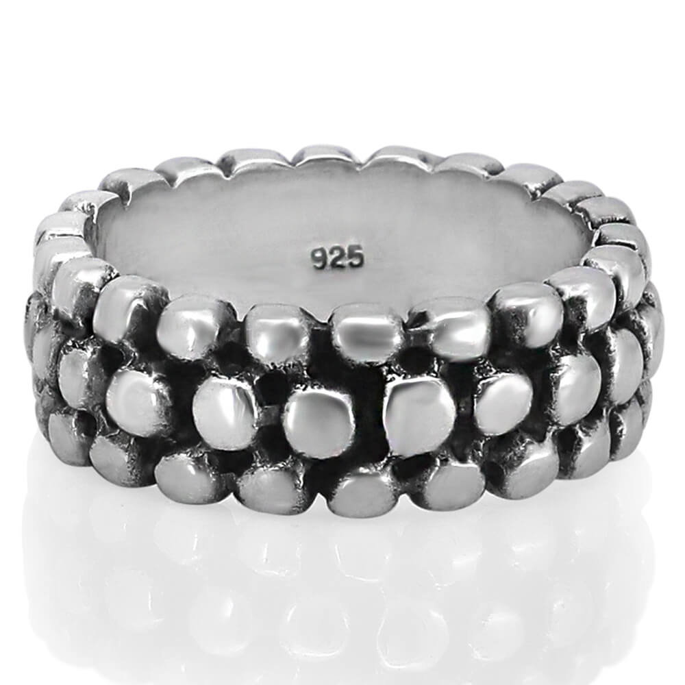 Silver Dots - Size 7