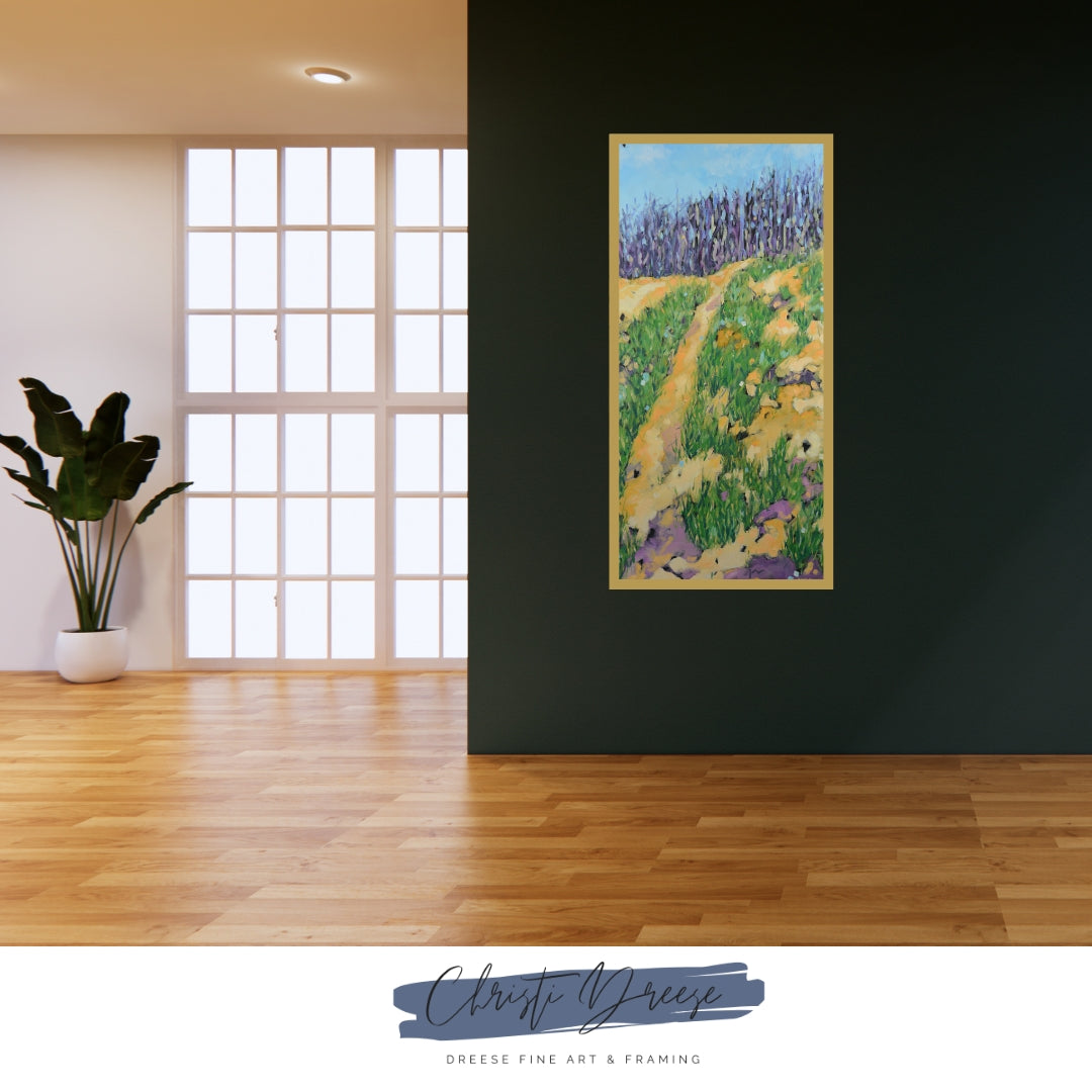 Trails Amongst the Dunes — Oil Painting on Canvas by Christi Dreese