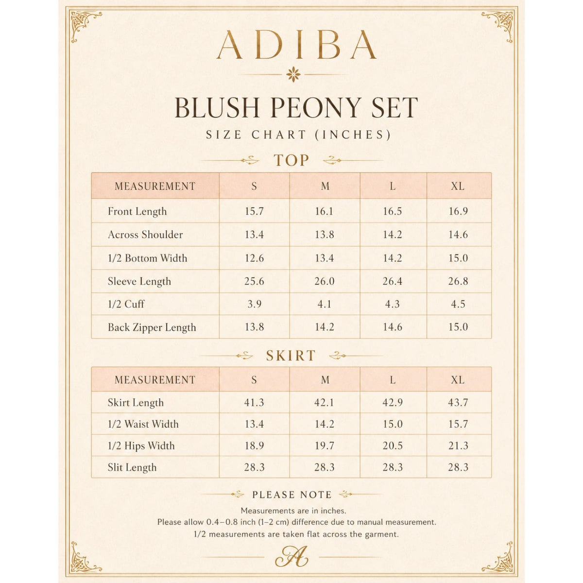 The Blush Peony Linen Set