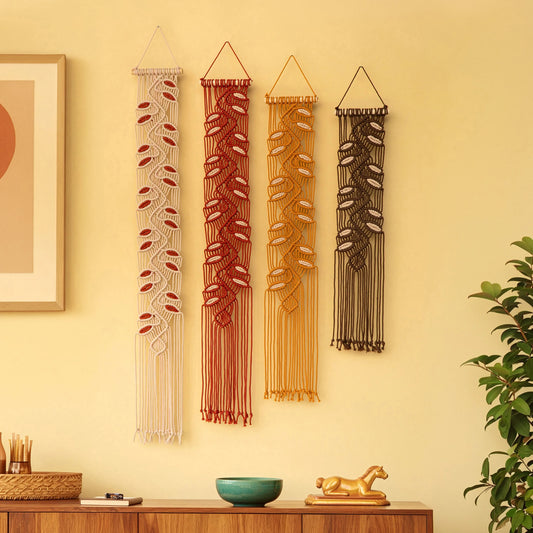 Vesta Earth Macrame Wall Hangings