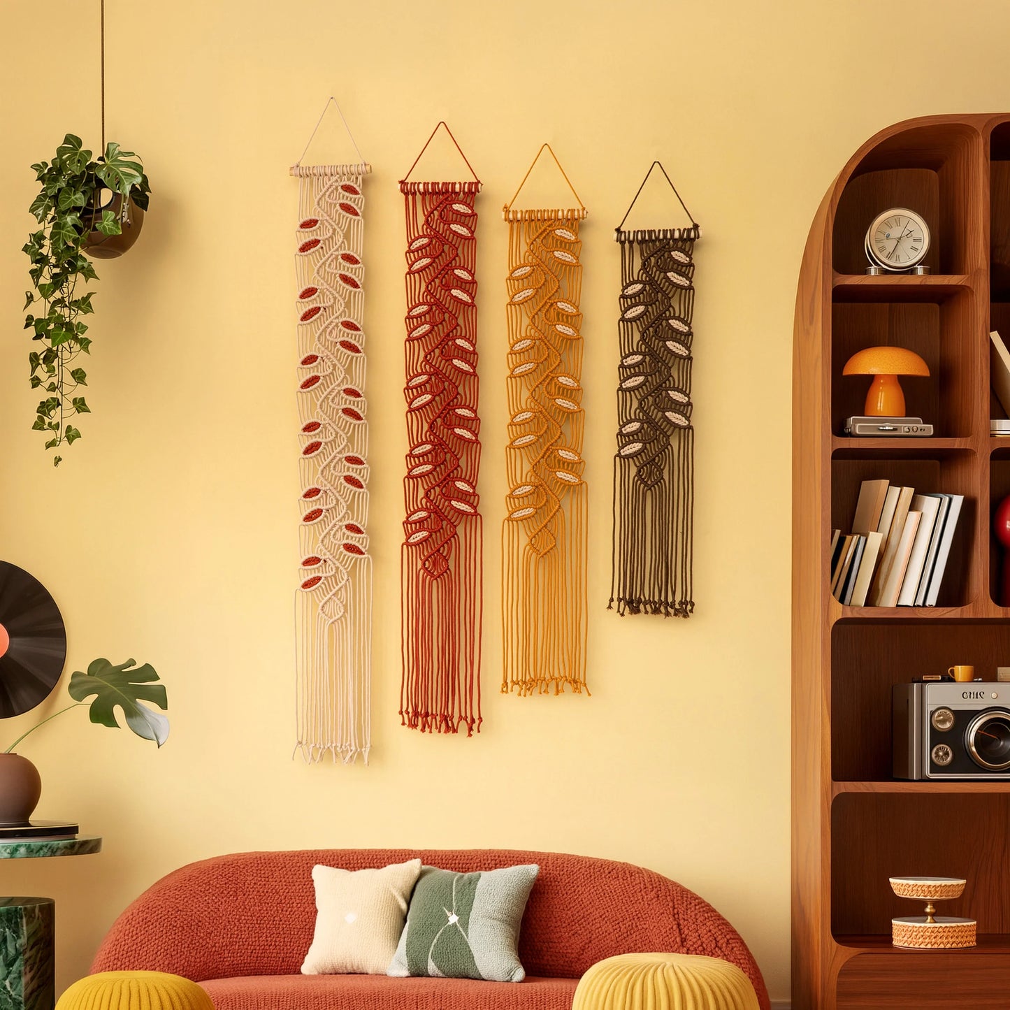 Vesta Earth Macrame Wall Hangings
