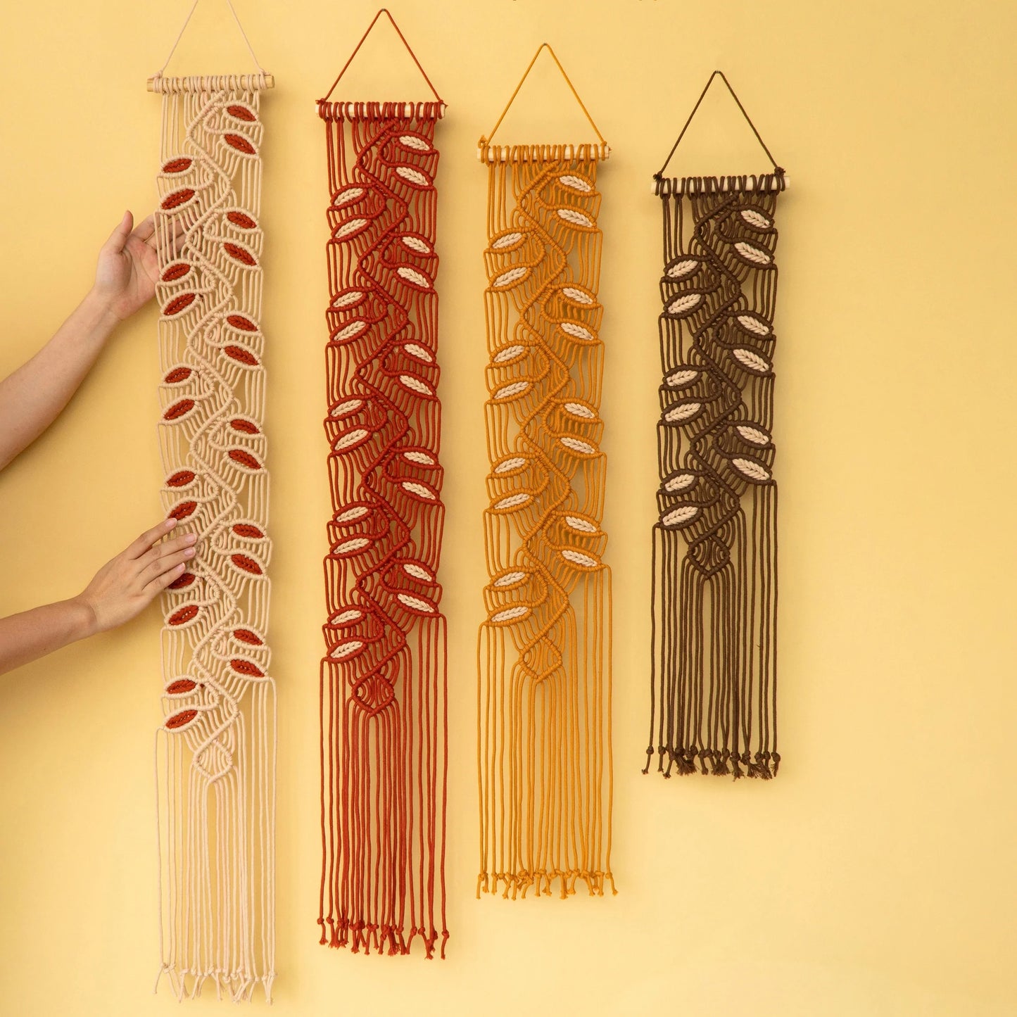 Vesta Earth Macrame Wall Hangings