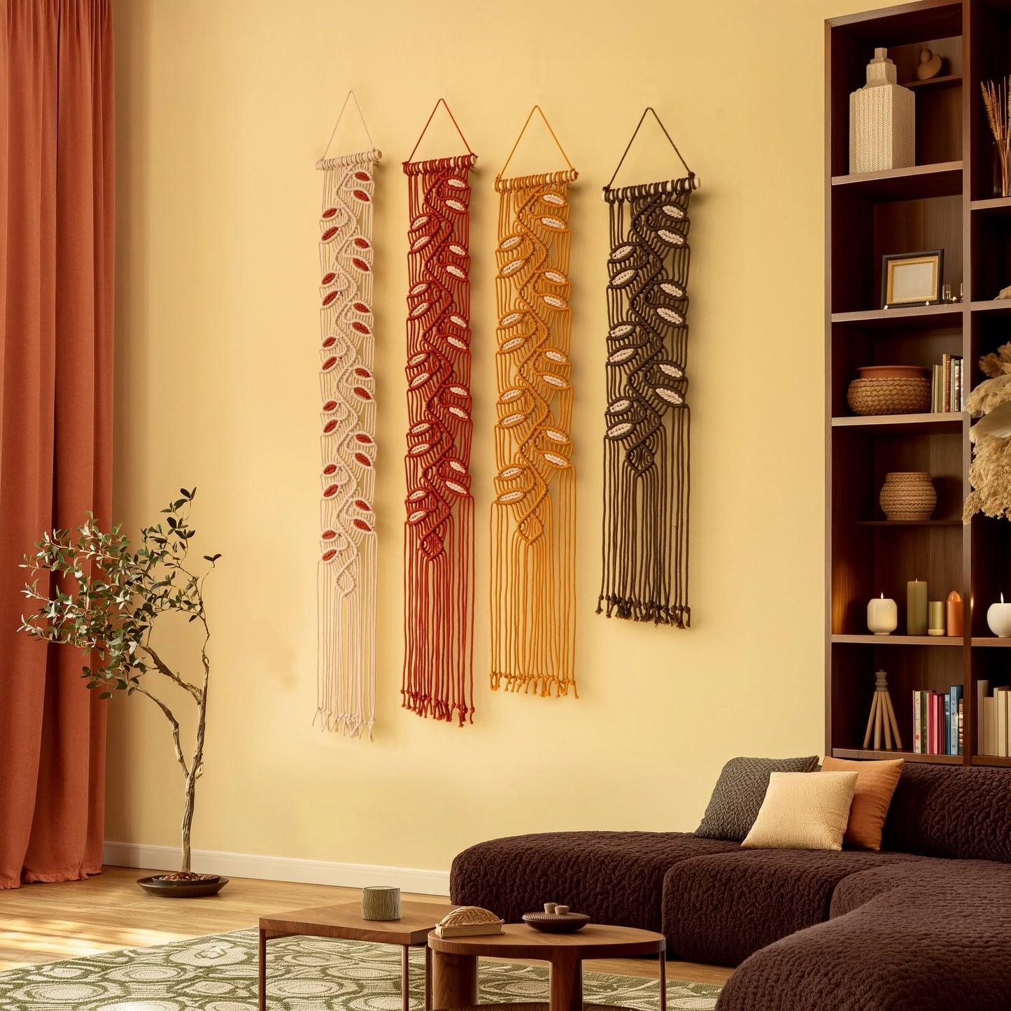 Vesta Earth Macrame Wall Hangings