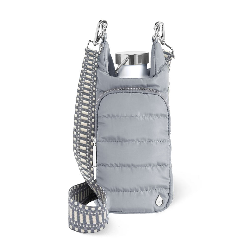 Sky Gray HydroBag® Dark Gray Patterned Strap