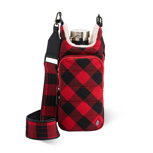 Red Buffalo Plaid With Sherpa HydroBag®- Limited Edition