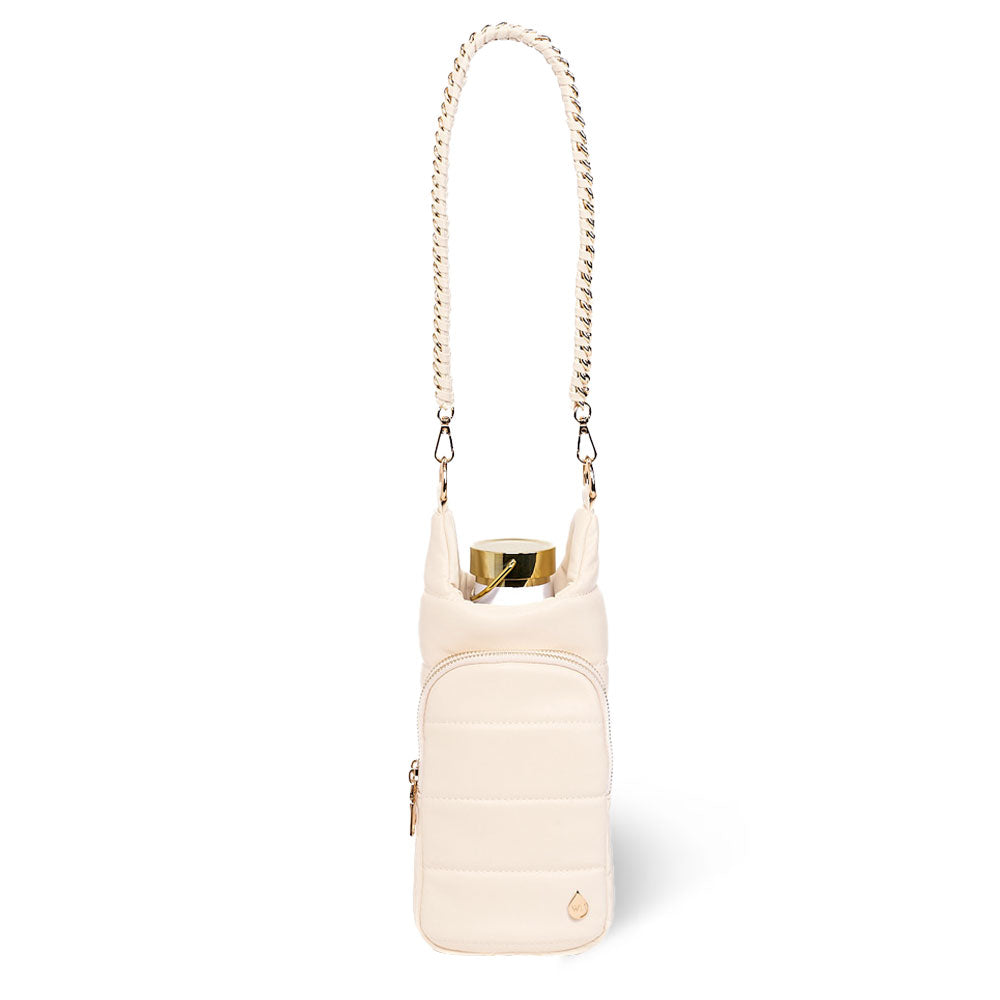 Ivory Vegan Leather HydroBag® with Strap Bundle Oprah's Favorite Things