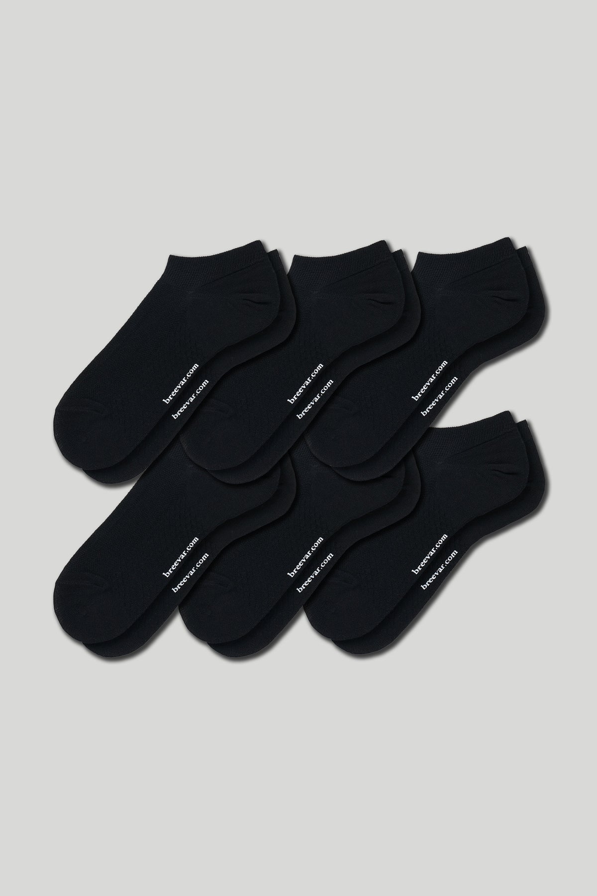 6-Pack Women's Antibacterial Massage Ankle Socks