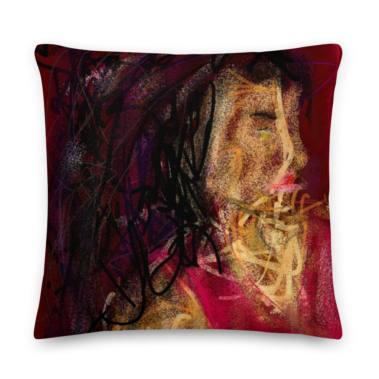 Gypsy Soprano by Ladipo|Pillow|Large