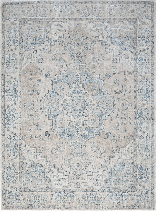 Noble GC_GEN7001 Ivory 7 ft. 10 in. x 10 ft. 3 in. Area Rug