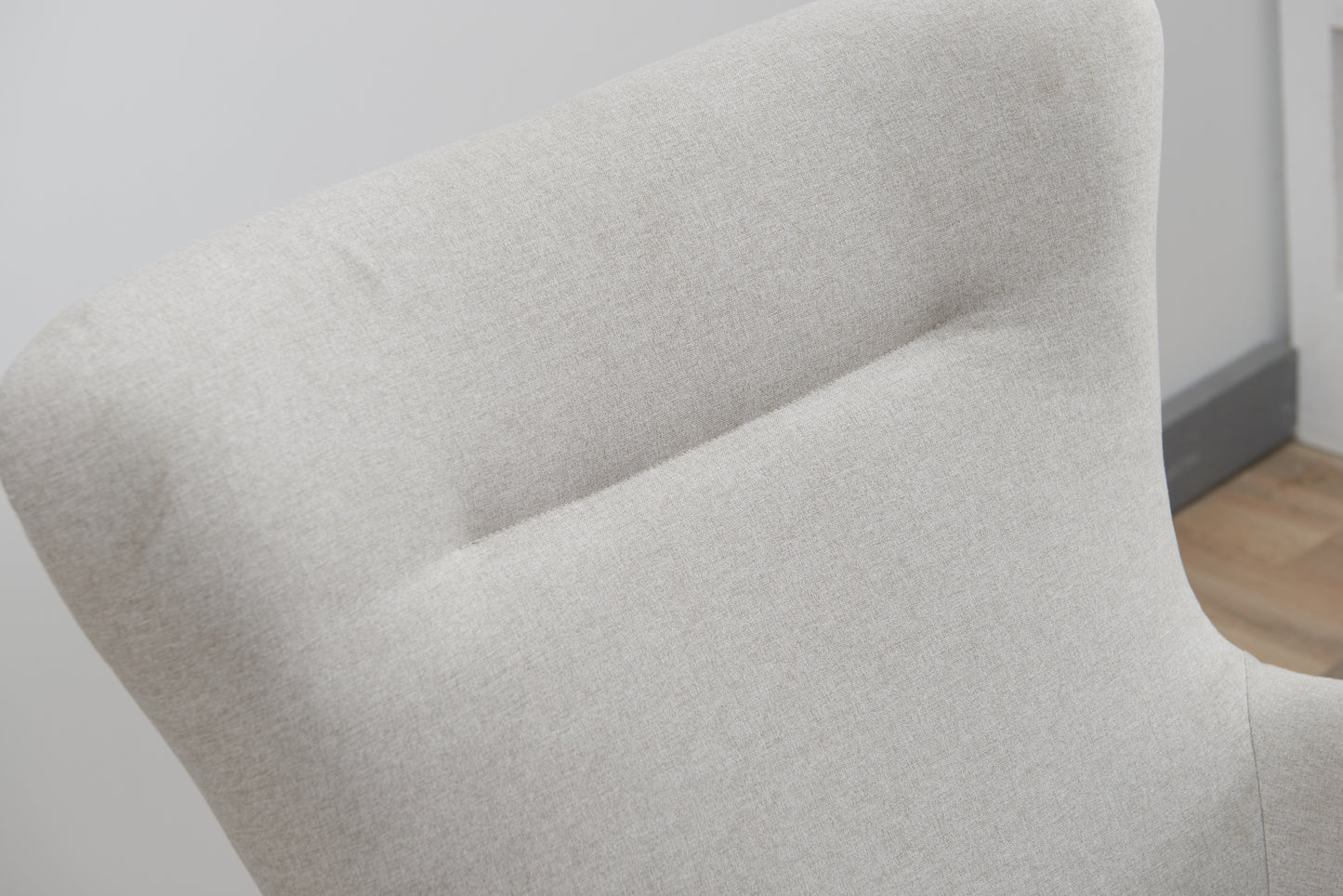 Single linen fabric leisure sofa chair Hot sale high quality modern swivel lounge chair