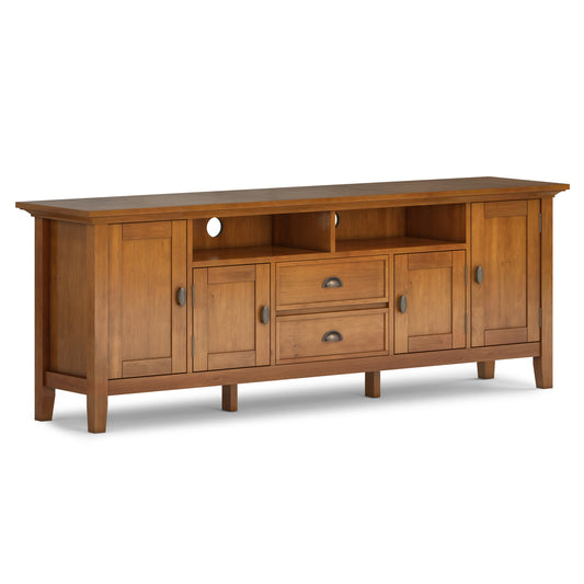 Redmond - 72' TV Media Stand - Light Golden Brown
