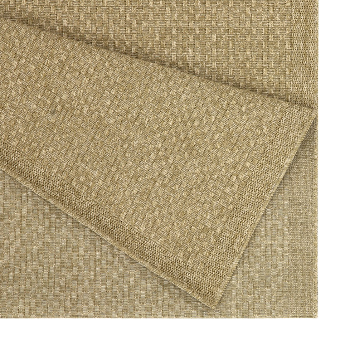 Earth GC_NTL1004 Jute/Jute 2 ft. 7 in. x 7 ft. 3 in. Indoor/Outdoor Area Rug