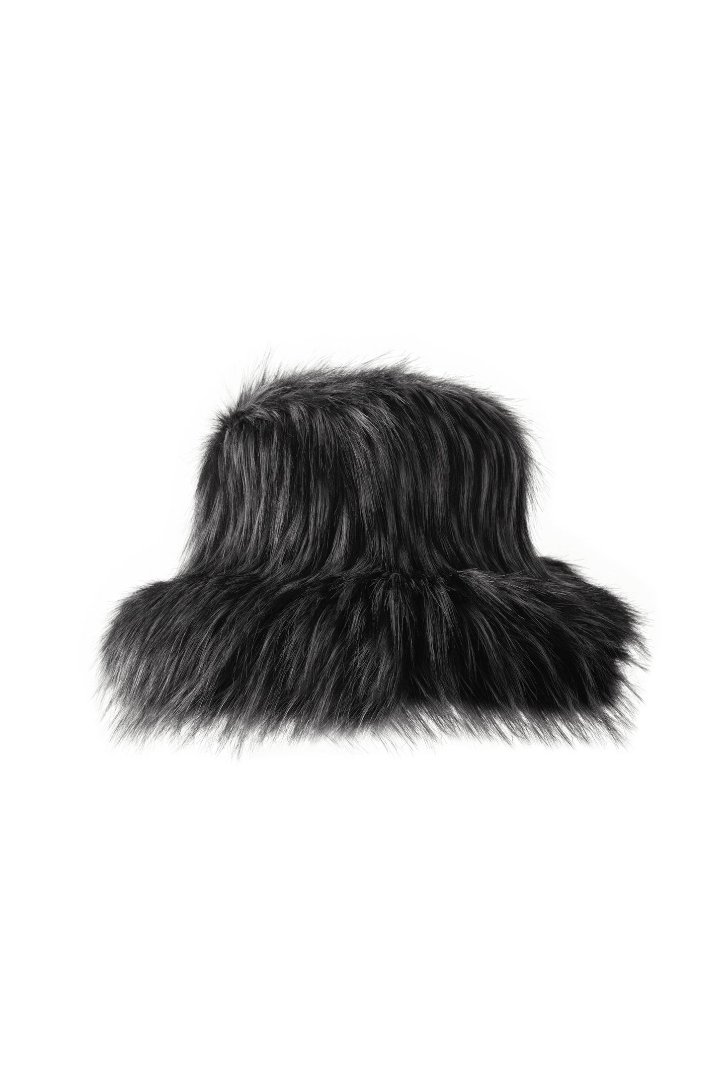 FURRY BUCKET BLACK