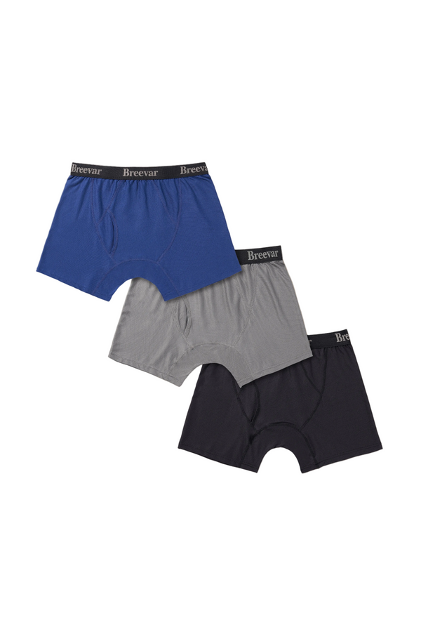 3-Pack Men's Mesh Modal All-Day 2nd Skin Boxer Brief