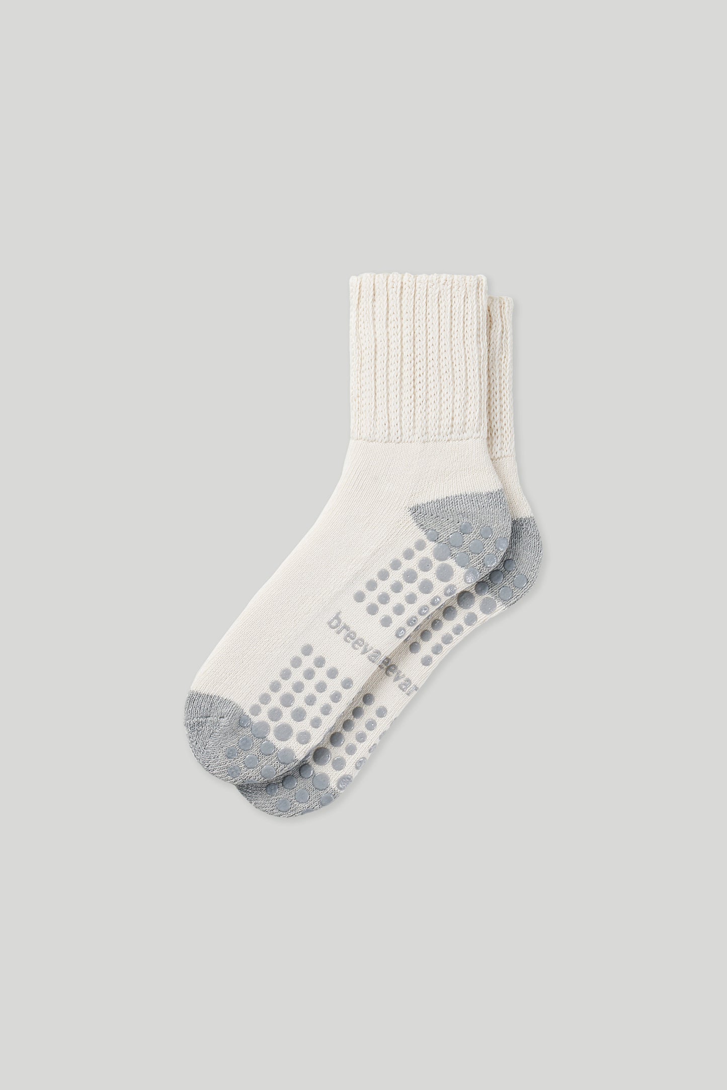 3-Pack Women's Work From Home Socks with Relaxed Cuff and Non-Slip Grip