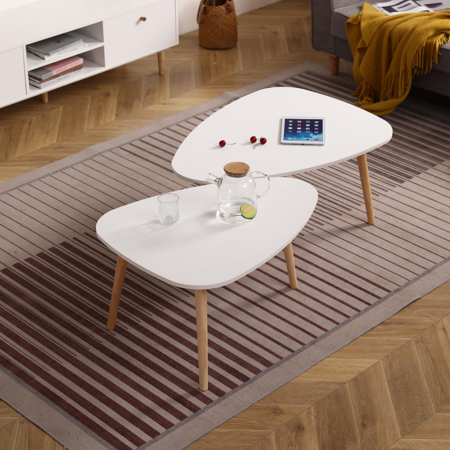 EGG SHAPE COFFEE TABLE-790