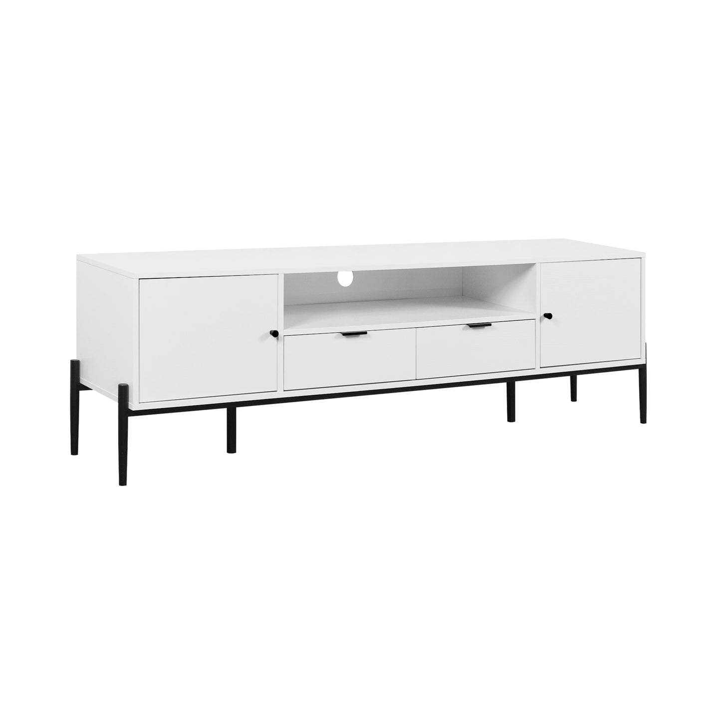 Modern TV Console, Entertainment Center with Storage for Living Room 70.86x15.74x21.85inch