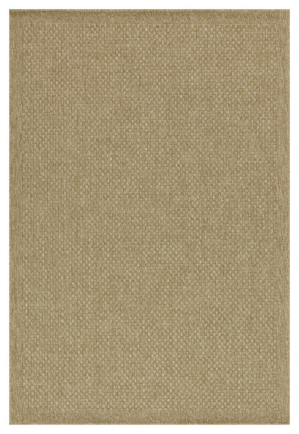 Earth GC_NTL1004 Jute/Jute 2 ft. 7 in. x 7 ft. 3 in. Indoor/Outdoor Area Rug